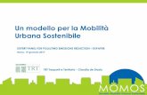 Un modello per la Mobilità Urbana Sostenibile - enea.it · tariffe e costi del trasporto pubblico urbano. MOMOS dispone di valori precodificati per ciascuno dei parametri di adattamento