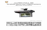 recPRO FULL HD Scatola nera con videocamera - RoadEyes · La recPRO è dotata di un obiettivo da 3 mm con un angolo di visione ... per l'analisi della guida RoadEyes, la scatola nera