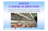 HACCP L’IGIENE ALIMENTARE - Corsi di formazione e piattaforme e ... · e procedure per una corretta igiene alimentaree procedure per una corretta igiene alimentare Slide n. 1. Indice