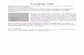 FrontPage 2000 - pierolucarelli.it · Partiamo dal presupposto che una pagina Web (anche se non si vede) è composta da righe orizzontali, le cui dimensioni originali sono quelle