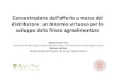 Concentrazione dell’offerta e marca del un binomio ...adm-distribuzione.it/wp-content/uploads/2014/10/Marca-2013-prof... · Quota sul mercato italiano delle mele 65 –70 %70 –75