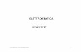 ZB-Lezione 27 Elettrostatica.ppt [modalità compatibilità] · Per capire la natura dei ... La carica negativa o positiva dipende se si aggiunge o toglie ... (somma algebrica delle