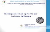 SSL e rischi psicosociali EU27 - comune.roma.it · d’ordine 1. Conoscere (economia basata sulla conoscenza) 2. ... sulla SSL, gli effetti principali possono dividersi in: •modifiche