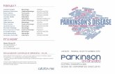 Parkinson - cieffeerre.it · La malattia di Parkinson è un disturbo neurodegenerativo ad ... 18.00 Ruolo dell'Equipe Infermieristica nel paziente in trattamento con Infusione IntraDigiunale