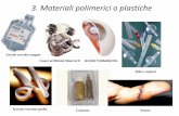 3. Materiali polimerici o plastiche - DidatticaWEBdidattica.uniroma2.it/assets/uploads/corsi/144507/Biopolimeri.pdf · Il comportamento caratteristico di polimeri organici termoplastici