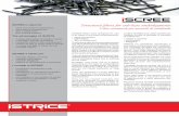iSCREE is ideal for - fibreistrice.com · materiali polimerici ad elevata densità e resistenza Appearance Aspetto monofilaments / macro fibers monofilamenti / macro fibre Available