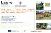 «PSR 2014 - 2020 della Regione Sardegna: Misure a sostegno ... · «PSR 2014 - 2020 della Regione Sardegna: Misure a sostegno del suolo e ... Misura 4 Investimenti in immobilizzazioni