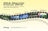 RSA Marche Focus 2010 - ambiente.regione.marche.it · diffusione di veicoli ecologici dopo l’Emilia Romagna. Tra il 2008 e il 2009 si è assistito a un incremento del 41% della