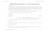Mathematica Avanzata - Community di studenti, docenti e ... · piena tratta nella stessa maniera le funzioni definite e quelle non definite, come la f. Il fatto che non ... Il comando