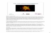CSI: Cell science investigatore - eurostemcell.org · Slide 8: Che cosa fa una cellula nervosa? Quindi che cosa accade nella SM e cosa ha a che fare con le cellule? Spiegate che anche