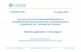 Un caso concreto di dematerializzazione e semplificazione ... · ForumPA – Roma, 13 maggio 2008 Dematerializzazione dei contratti scolastici MPGiovannini, CNIPA DEMATERIALIZZAZIONE