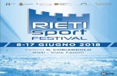 Paolo Di Canio - rietisportfestival.com · Automobilismo ed Intrattenimento & Animazione per Bambini ... NPC RIETI vs L’AQUILA BASKET (U13/U18) ore 19:00 - Esibizione Pattinaggio