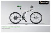 >>Carica e pronta a partire. smart electric bike. · Ovunque ti porti la tua smart ebike, troverai senz’altro una presa nelle vicinanze dove «fare il pi- eno» per i successivi
