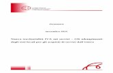 Nuova territorialità IVA sui servizi – Gli adempimenti ... quanto non abbiano superato la soglia di 10.000,00 Euro di acquisti intracomunitari di beni (art. 38, Dl. n. 331/93) •