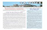 «La Voce»- Mensile di Montefiascone - Direttore Agostino … · Ama la tua Parrocchia 50 anni de “La Voce” Carissimi, dicono che in Italia va tutto bene... ma è vero? Anche