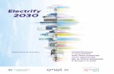 Electrify 2030 - enelx.com · I 10 punti più importanti dello studio 12 Executive Summary 16 Il vettore elettrico è abilitatore di sostenibilità, resilienza e sviluppo economico