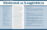 anno vi, numero 1. Marzo 2013 Sistemi di Logistica · nazionale della Logistica 2011-2020 che è un piano operativo che intende modificare, nel prossimo decennio, il rapporto domanda-offerta