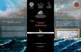 Dal 14 maggio al 26 giugno 2011 Villa Fiorentino La Marineria · delle famiglie, della scuola nautica, delle navi e dei cantieri che dal ‘700 hanno fatto grande la storia della