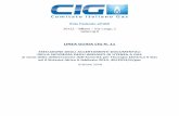 Linee guida CIG 11 ufficiale - cnaemiliaromagna.it · per la progettazione e per l’installazione degli impianti gas, le UNI 7129, UNI 8723 e UNI 11528, rispettivamente “applicabili”