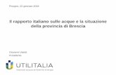 Il rapporto italiano sulle acque e la situazione della ...d0e68014-93d6-4623-ab... · Slide 4 di 17 Filiera Servizio Idrico Integrato l servizio idrico integrato (SII) è l’insieme