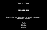Pinocchio · 1 carlo collodi pinocchio edizione speciale in corpo 18 per ipovedenti versione ebook liberi