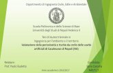 Ingegneria per l’ambiente e il territorio Valutazione ... · Prof. Paolo Budetta Ilaria Cascella N49/517 Dipartimento di Ingegneria Civile, Edile e Ambientale Anno accademico 2016/2017