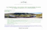 Le Highlands e le coste del nord della Scozia rev 5.pdf · In tutto il parco non ci sono insediamenti umani né strade, ... pesca e turismo, si integrano perfettamente con la natura