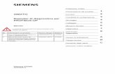 SIMATIC Repeater di diagnostica per PROFIBUS-DP - Siemens AG · In caso di domande sui prodotti che non fossero trattate nel manuale, rivolgersi alla filiale Siemens locale. ... Johnson