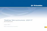 Tekla Structures 2017 · 2.12 Modalità di calcolo della lunghezza dei segmenti.....92 3 Riconoscimento della sagoma d'armatura.....94 3.1 Gestione sagome armatura per il riconoscimento