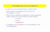 Temperatura e Calore - personalpages.to.infn.itpersonalpages.to.infn.it/~sacchi/didattica/la-inf/Trasparenze_pdf/... · Calore latente di evaporazione H2O (t = 37°C) ≈ 580 cal