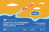 Nuove tecnologie per una scuola inclusiva - elipublishing.org · ComunIcare 2˚ Convegno nazionale sull'inclusività nella scuola Nuove tecnologie per una scuola inclusiva Ancona,