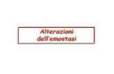 Copia di F2008 alterazioni emostasi (2) DA MODIFICARE · Teleangectasia emorragica ereditaria: alterazione autosomica dominante, ... -CID (coagulazione intravascolare disseminata):