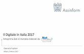 Il Digitale in Italia 2017 - twt.it · Il Digitale in Italia 2017 –9 Marzo 2017 L'andamento del Mercato Digitale in Italia, 2013-2016 Crescite % anno su anno Fonte: Assinform