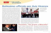Battesimo ufficiale per Avis Vicenza26_39_SetteSorelle.pdf · Battesimo ufficiale per Avis Vicenza 23. ... proposito del regolamento dei DIMT. ... il torneo di calcio saponato che