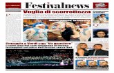 Quotidiano del Festival della Canzone Italiana di Sanremo ... · di prendere in giro tutti, ... La storia di Do-menico Modugno”, miniserie in ... Le canzoni si ascoltano tutte di