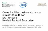 Come Bauli ha trasformato la sua infrastruttura IT con SAP ... · Il processo di trasformazione aziendale ... trasformazione digitale e garantire la qualità attesa dei servizi ...