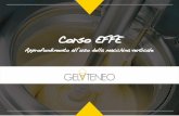 Programma Corso EFFE - cattabriga.com · · Schema riassuntivo della composizione del gelato ... Tecniche di bilanciamento Avanzate ... industriali e gelato artigianale. Frequenta