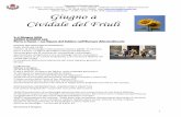 Tel. 0039 0432 710460 … di Cividale del Friuli U.O. Sport- Turismo - Eventi - UNESCO e U.O. Cultura - Politiche Comunitarie - Relazioni Esterne Sportello Informacittà – Tel. 0039