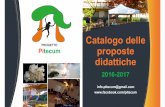 PITECUMpitecum.it/CatalogoPitecum2017.pdf · PITECUM è un contenitore di esperienze, uno spazio per creare idee e proporre cultura, un progetto che nasce da un sogno e da una passione