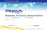 Robotic Process Automation - RPA Financerpafinance.it/wp/wp-content/uploads/2017/02/brochure-2017-RPA-003.pdf · e la precisione dei dati nella tua azienda ... RPA FINANCE presenta