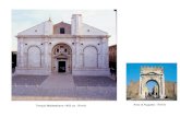 Tempio Malatestiano 1453 ca - Rimini Arco di Augusto - Riminiruggeroremaforte.wdfiles.com/local--files/storia-dell-arte-4/LB... · San Sebastiano progettata nel 1460 - Mantova Sant'Andrea