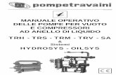 Sistemi HYDROSYS - OILSYS - Pompetravaini · Il presente manuale si riferisce alle pompe per vuoto ad anello di liquido ad uno stadio serie TRM, TRS, TRV, a due stadi serie TRH, ai