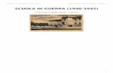 SCUOLA IN GUERRA (1940-1945) - Liceo "G. Galilei" e sez. …lnx.liceogalilei.org/wp-content/uploads/2011/08/scuola... · 2017-06-02 · di una paginetta dalla Apologia della storia