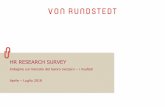 HR RESEARCH SURVEY - rundstedt.ch · Piattaforme di ricerca/offerta impiego 76% Webpage aziendale 79% Social Media 66% Intranet 57% ... Employer of Choice/Employer Branding 78% 74%