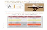 FOTOGRAFIADIGITALE - PHF PHOTOFORMA di Luca Chistè · 1 corso di fotografia digitale 2018 calendario delle lezioni fotografiadigitale e lezione data mese evento #01 giovedì 25 gennaio