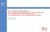 Le associazioni di volontariato in Toscana: caratteri ... n.7.pdf · sociale sono ben approfonditi dalle indagini condotte a livello nazionale dall’Istat con cadenza biennale. ...