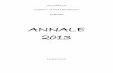 ANNALE 2013 - lnx.accademiaborbone.itlnx.accademiaborbone.it/wp/wp-content/uploads/2016/10/Annale-2013.pdf · Attività dell’Accademia “Maria Luisa di Borbone” nell’anno 2013