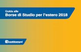Guida alle Borse di Studio per l’estero 2018scambieuropei.info/wp-content/uploads/2018/02/GUIDA-alle-BORSE-di... · Guida alle Borse di Studio per l’estero 2018. Guida di Scambieuropei