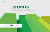 2016 Relazione di attività - eca.europa.eu · cacia di diverse questioni gestionali e settori di bilancio quali i cambiamenti climatici, il trasporto ... Portogallo Irlanda Slovacchia