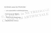 SCIENZA della NUTRIZIONE - xfilesgenova.it · Veterinaria in Scienza della Nutrizione Umana, in Scienze e Tecnologie Agrarie, in Scienze e Tecnologie Agro-Alimentari, in Scienze e